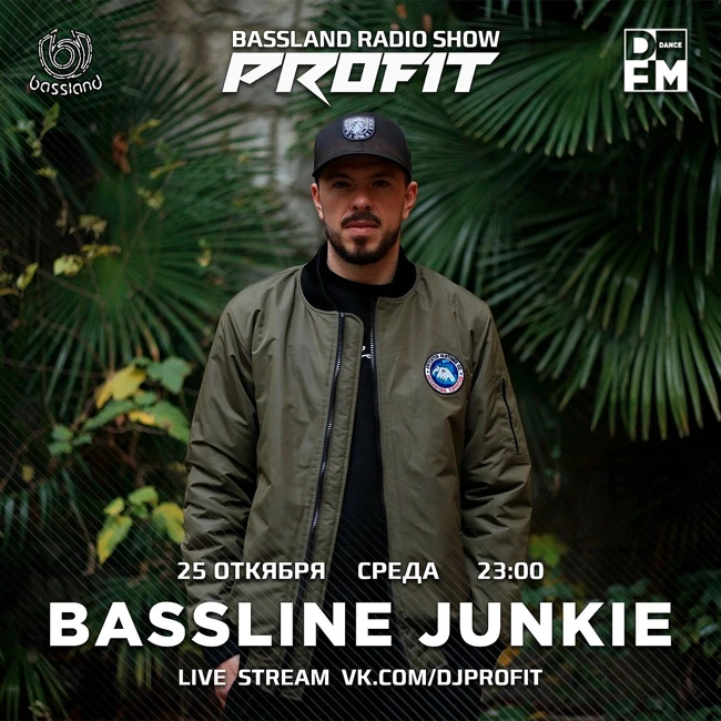 Bassland Show @ DFM (25.10.2023) - Guest Mix Bassline Junkie