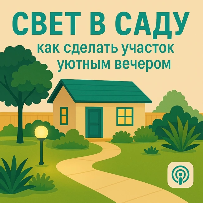 Свет в саду: уют, безопасность и атмосфера