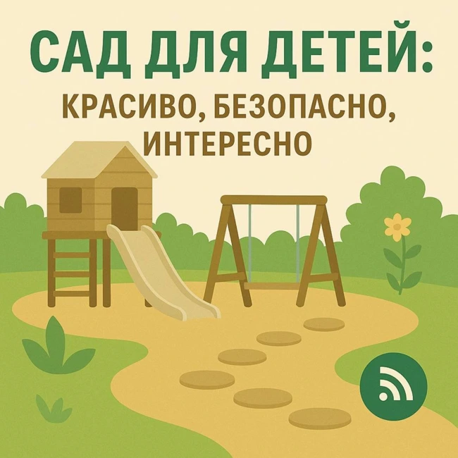 Сад для детей: красиво, безопасно, интересно