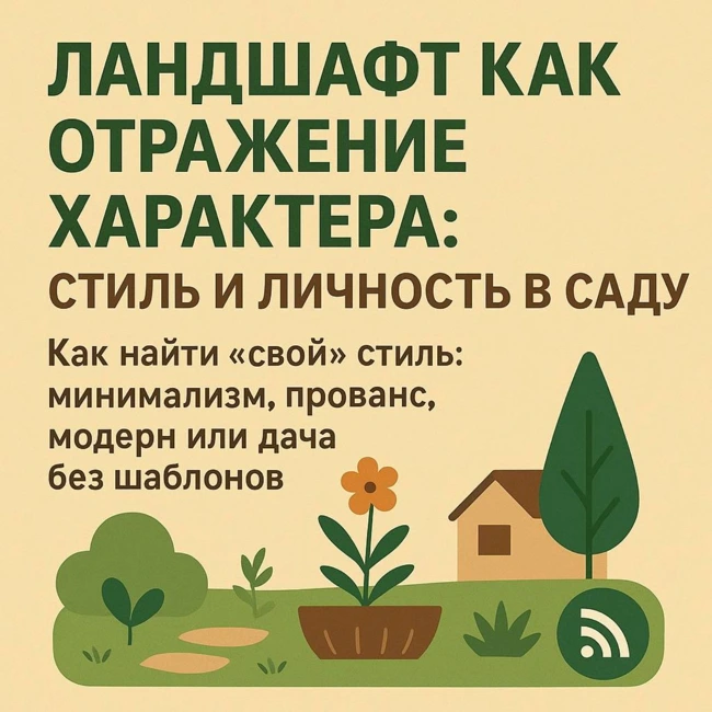 Сад как зеркало: характер в каждой линии