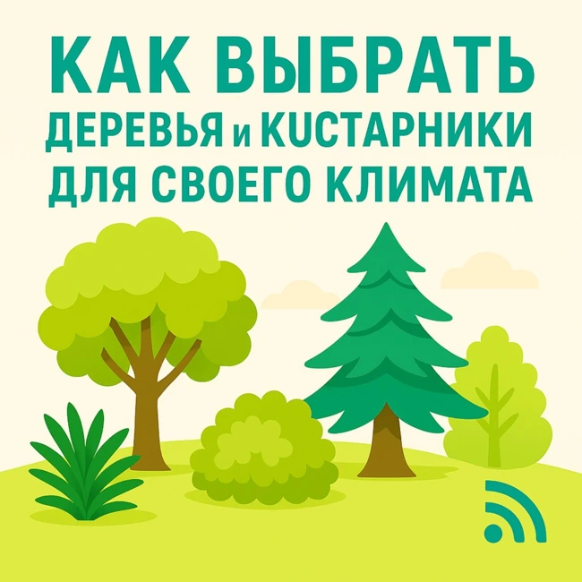 Деревья и кустарники по климату: что приживётся именно у вас