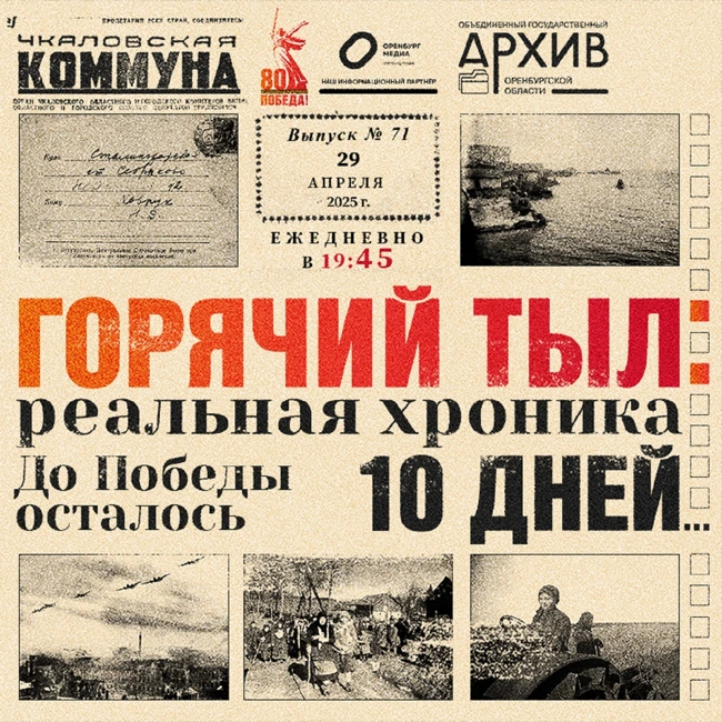 Горячий тыл: реальная хроника  - 29 апреля