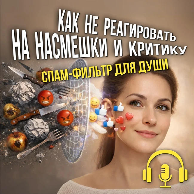 Как не реагировать на насмешки и критику. Спам-фильтр для души.