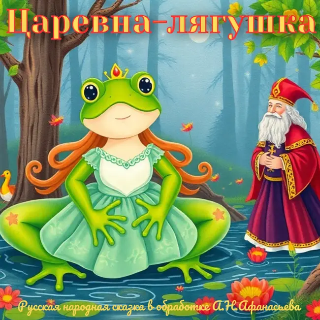 Царевна-лягушка: Волшебная сказка для 5 класса! 🐸👑