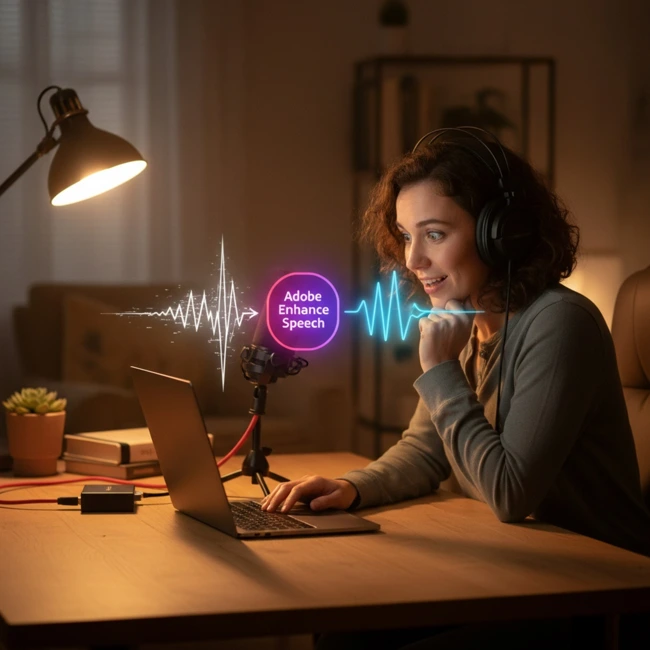 Как сделать звук студийного качества бесплатно: секреты Adobe Podcast