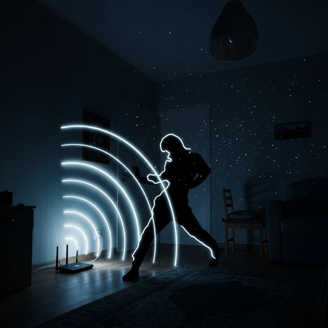Wi-Fi теперь шпионит за тобой. Даже если ты голый, в темноте и без телефона