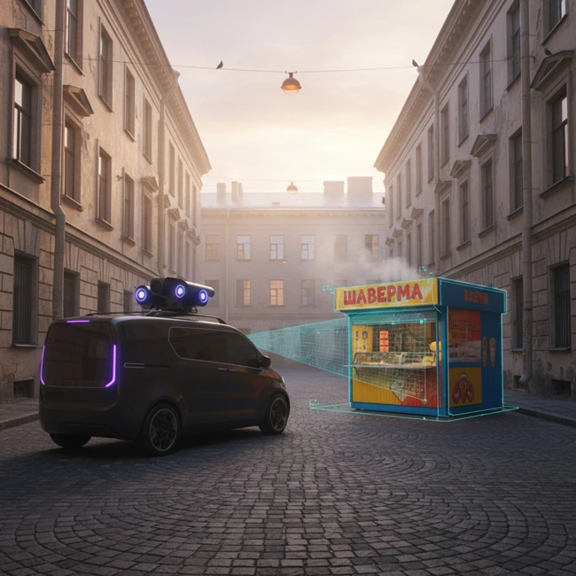 Городовой на колесах: как нейросеть вылавливает нелегальные ларьки во дворах Питера