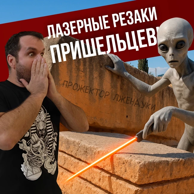 Следы лазера пришельцев? Соколов смотрит Крамолу про Баальбек. Часть-2 | Прожектор лженауки