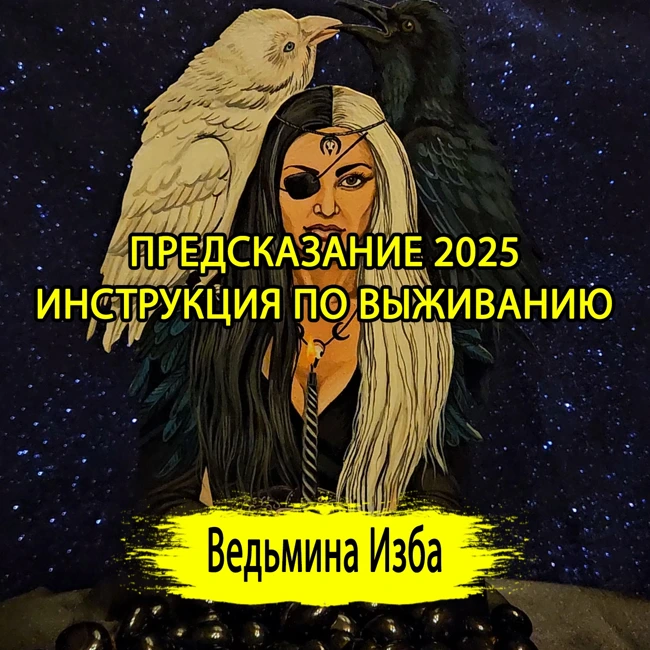 ПРЕДСКАЗАНИЕ 2025. ИНСТРУКЦИЯ ПО ВЫЖИВАНИЮ. (03.01.2025) #ВЕДЬМИНАИЗБА ▶️ #МАГИЯ