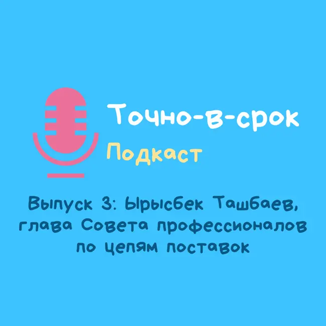 Выпуск 3: Ырысбек Ташбаев, глава Совета профессионалов по цепям поставок