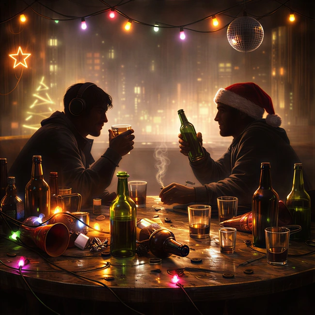 Наш новогодний пыруск