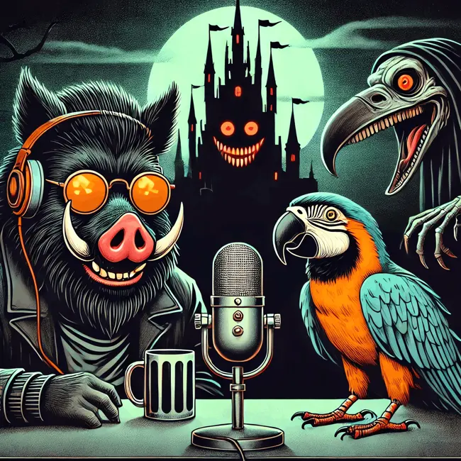 Кабанчик и птица