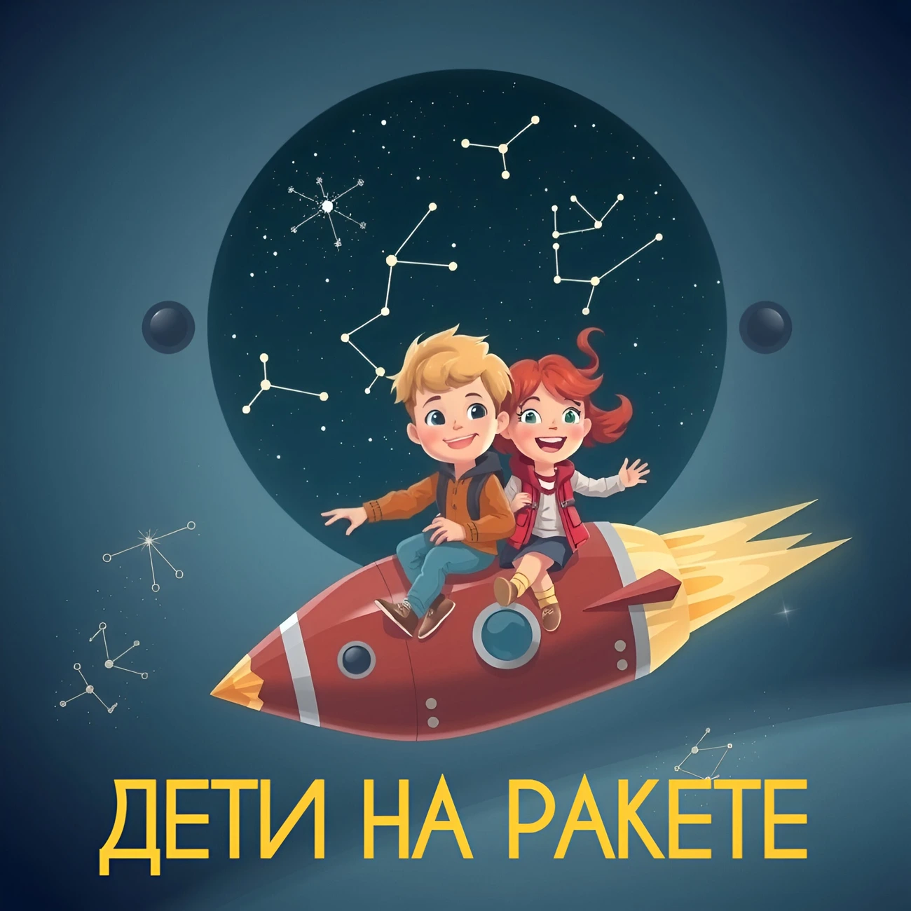 Дети на ракете