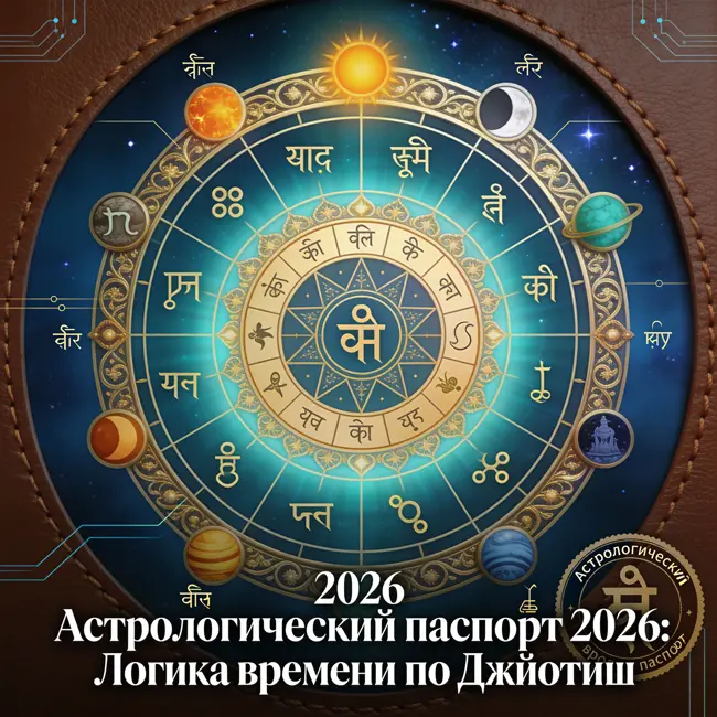 Астрологический паспорт 2026: Логика времени по Джйотиш. Авторская передача Владислава Кучерьяна