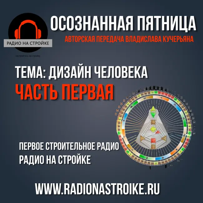 Дизайн человека в авторской передаче Владислава Кучерьяна на Радио на Стройке