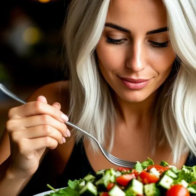 Привычка № 1.  Принятие пищи в тишине