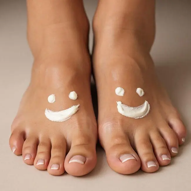 Привычка № 20. Наносить крем на ручки и ножки перед сном