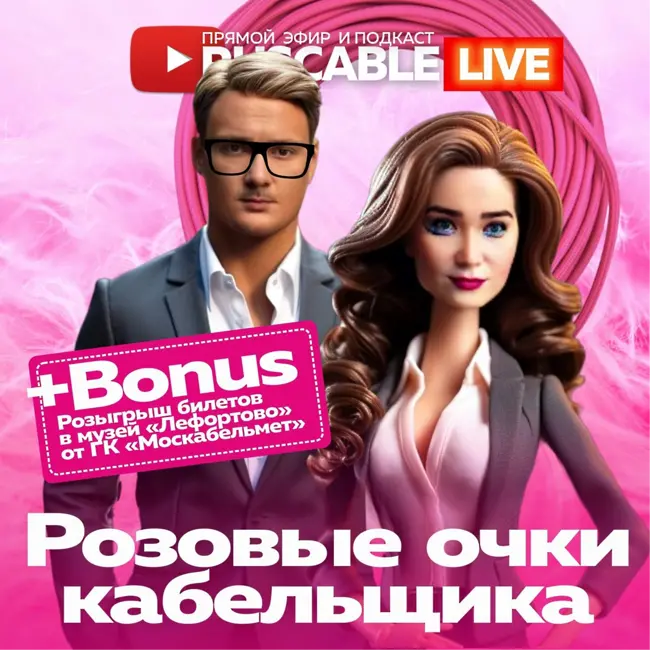 RusCable Live - Розовые очки кабельного рынка. IEK, Москабельмет, Кавказкабель Эфир 04.08.2023