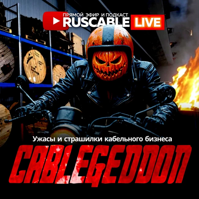 RusCable Live - CableGeddon! Кабельгеддон! Ужасы и страшилки кабельного бизнеса. Эфир 1.11.24