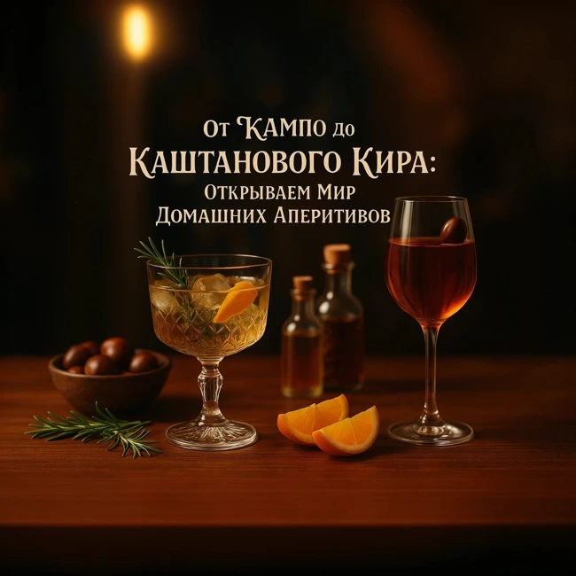 Аудио подкаст-От Кампо до Каштанового Кира: Открываем Мир Домашних Аперитивов