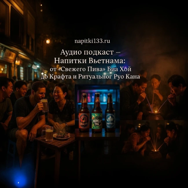 Аудио подкаст- Напитки Вьетнама: от "Свежего Пива" Биа Хой до Крафта и Ритуального Руо Кана