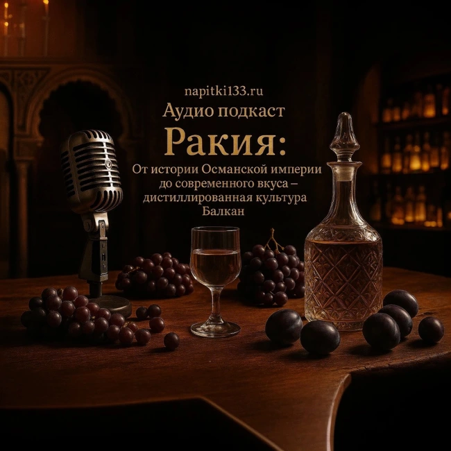 Аудио подкаст-Ракия: От истории Османской империи до современного вкуса – дистиллированная культура Балкан