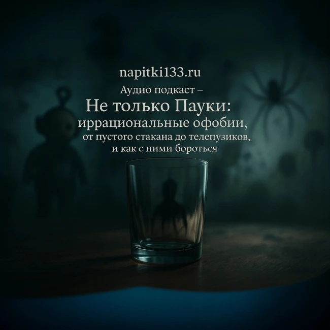 Аудио подкаст- Не только Пауки: иррациональные фобии, от пустого стакана до телепузиков, и как с ними бороться