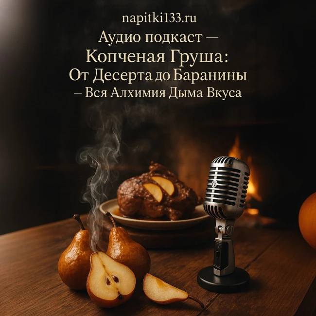 Аудио подкаст-Копченая Груша: От Десерта до Баранины – Вся Алхимия Дыма и Вкуса