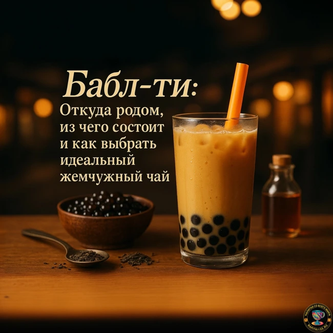 Аудио подкаст -  Бабл-ти: Откуда родом, из чего состоит и как выбрать идеальный жемчужный чай