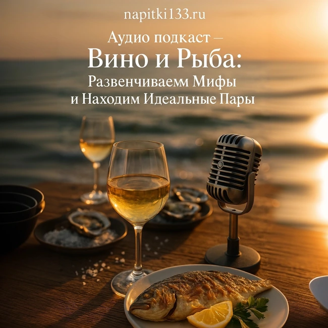 Аудио подкаст-Вино и рыба: Развенчиваем мифы и находим идеальные пары
