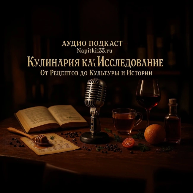 Аудио подкаст-Napitki133.ru: Кулинария как Исследование – От Рецептов до Культуры и Истории