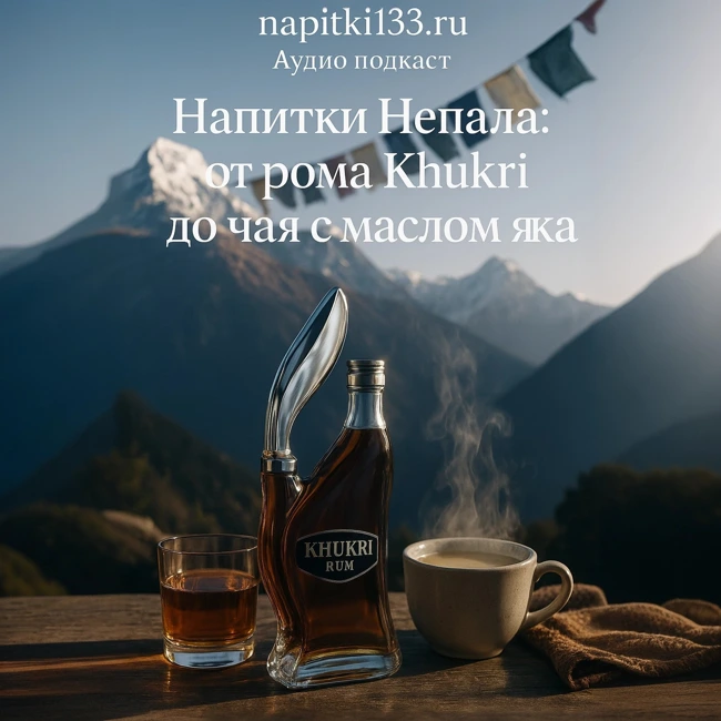 Аудио подкаст-  Напитки Непала: от рома Khukri до чая с маслом яка