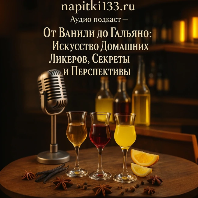 Аудио подкаст- От Ванили до Гальяно: Искусство Домашних Ликеров, Секреты и Перспективы