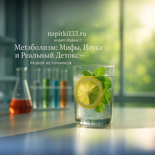 Аудио подкаст-  Метаболизм: Мифы, Наука и Реальный Детокс – Разбор Источников