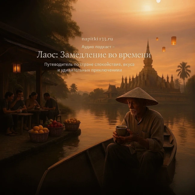 Аудио подкаст- Лаос: Замедление во времени. Путеводитель по стране спокойствия, вкуса и удивительных приключений.