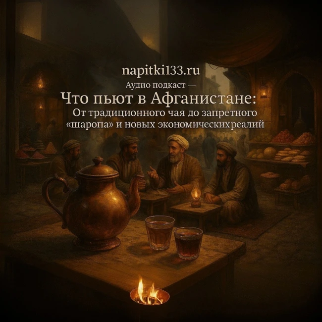Аудио подкаст-Что пьют в Афганистане: От традиционного чая до запретного "шаропа" и новых экономических реалий