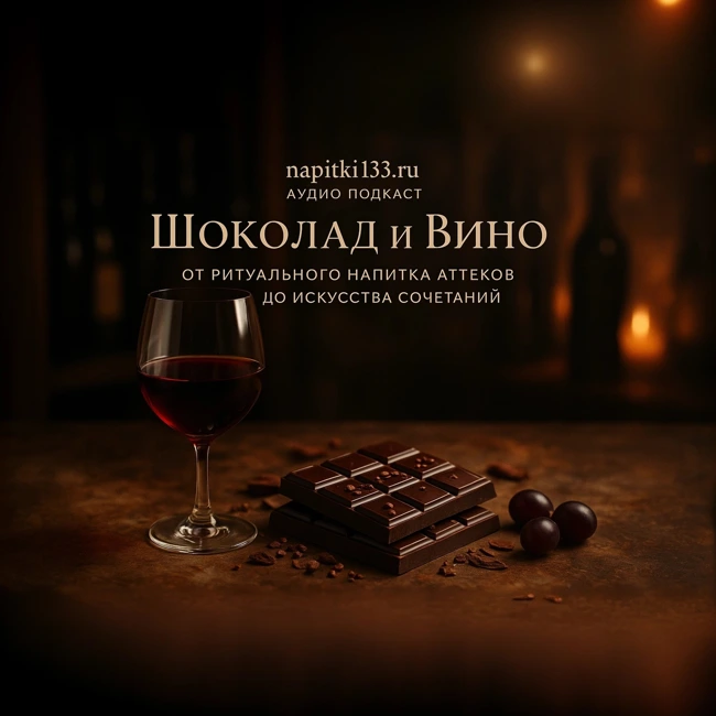 Аудио подкаст- Шоколад и Вино: От Ритуального Напитка Ацтеков до Искусства Сочетаний