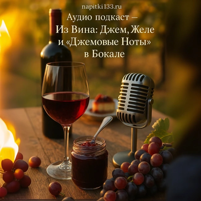 Аудио подкаст- Из Вина: Джем, Желе и "Джемовые Ноты" в Бокале