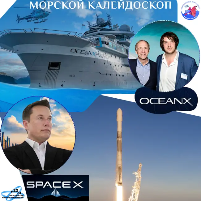 SpaceX и OceanX: Космос или океан? Маск и Далио против неизвестного