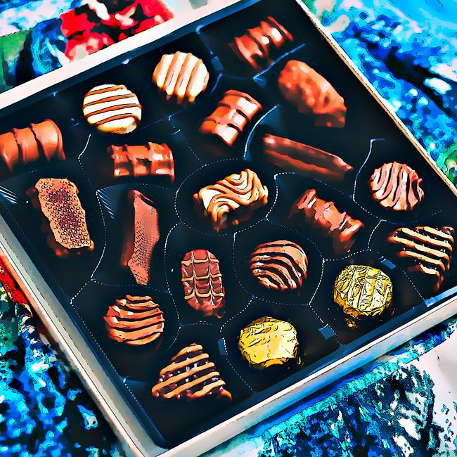 Сладкая Россия - шоколадные конфеты