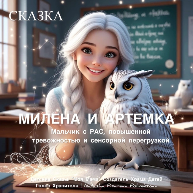Сказка. Милена и Артёмка. Мальчик с РАС, повышенной тревожностью и сенсорной перегрузкой