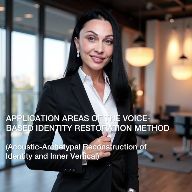 Application Areas of the Voice-Based Identity Restoration Method  (Acoustic-Archetypal Reconstruction of Identity and Inner Vertical)
