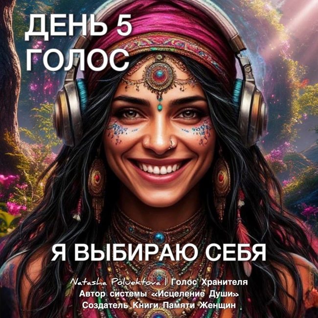 ДЕНЬ - 5 ГОЛОС. Я ВЫБИРАЮ СЕБЯ. 7 ДНЕЙ ПРАКТИКИ