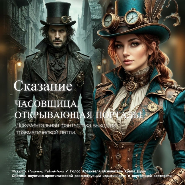 Сказание: ЧАСОВЩИЦА, ОТКРЫВАЮЩАЯ ПОРТАЛЫ Документальная фантастика для выхода из травматической петли