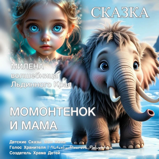 СКАЗКА МОМОНТЕНОК И МАМА (МИЛЕНА - волшебница Льдиного Края) для детей и взрослых