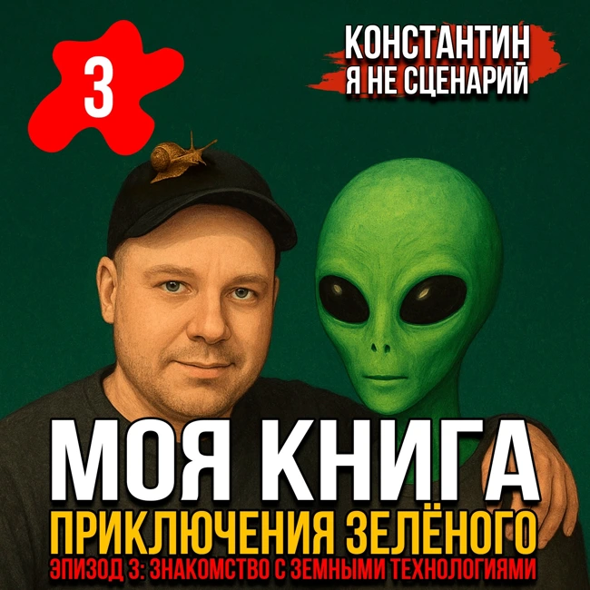 Приключения Зелёного. Знакомство с земными технологиями
