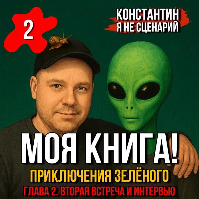 Ура! Вышла вторая глава рассказа „Приключения Зелёного“