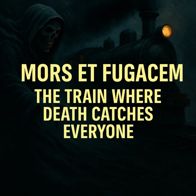 Mors et fugacem": the train where death catches up with everyone. A scary Story about a Train.