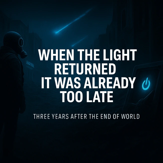 "When The Light Came Back... It Was Already Too Late." Post-Apocalypse Audiobook. Skifi. The stories