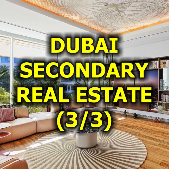 🇦🇪 Dubai Secondary Real Estate, April 2025 (3/3)